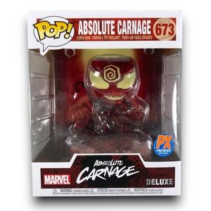 Funko Pop Deluxe Marvel Absolute Carnage Bobble Head Vinyl Figure 673